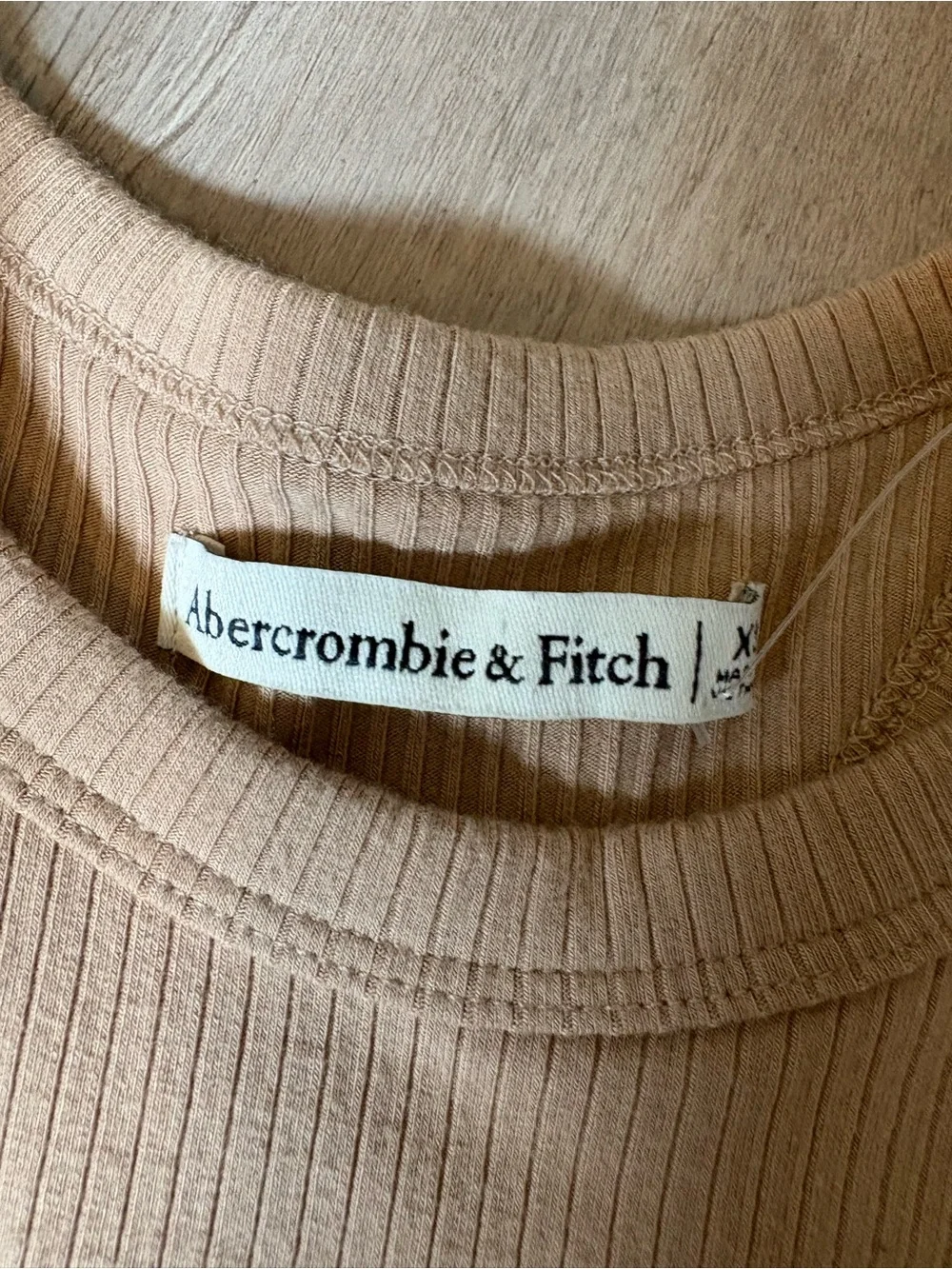 Abercrombie & Fitch Ribbed Racerback Midi Dress | XS | NWOT
